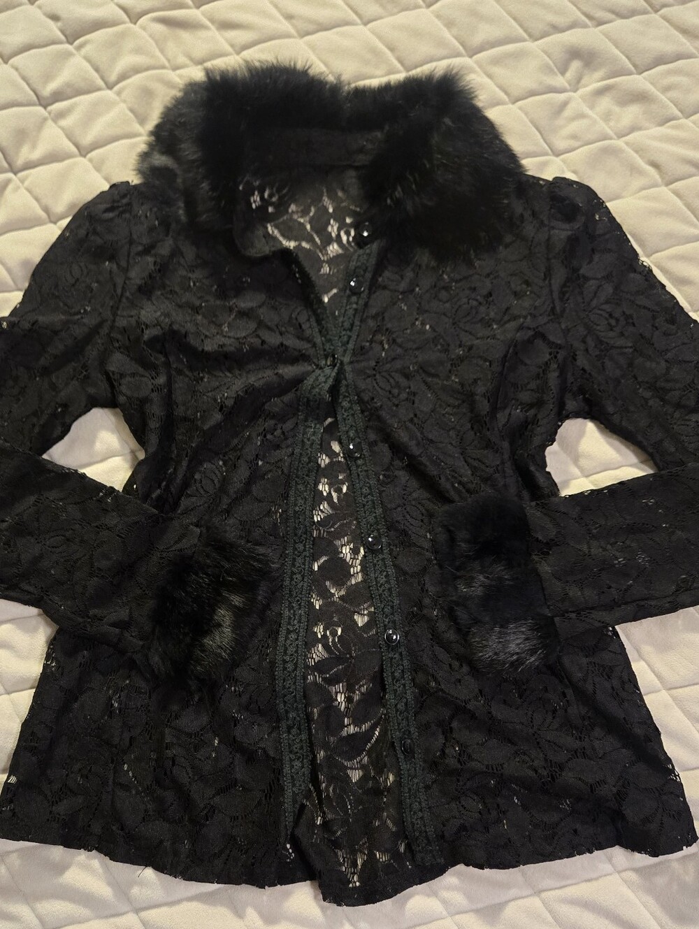 Y2k Lace Top